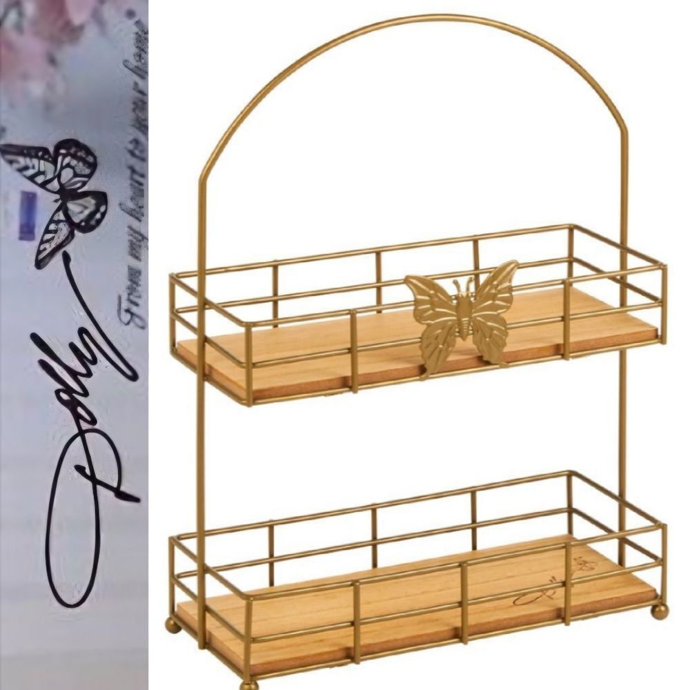 Dolly‎ Parton Butterfly Serving Tray